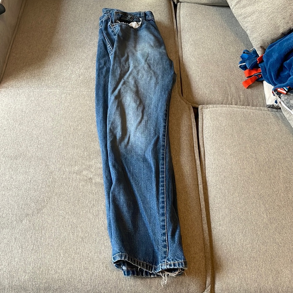 Calvin Klein Relaxed Straight Jeans - Size 34